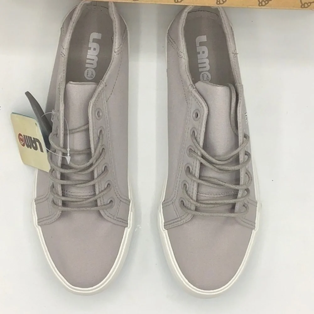 LAMO Gray Lyla canvas Sneakers